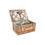 Cesta DKD Home Decor Pícnic Natural Verde Mimbre (44 x 30 x 22 cm)