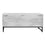 Baúl DKD Home Decor Cerámica Gris Blanco Madera de mango (116 x 40 x 50 cm)