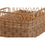 Juego de Cestas DKD Home Decor Natural Metal PE (42 x 32 x 22 cm)