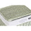 Juego de Cestas DKD Home Decor Verde Mimbre 44 x 34 x 56 cm