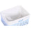 Juego de Cestos DKD Home Decor Azul Poliéster Infantil Mimbre (44 x 34 x 56 cm)