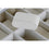Caja para Relojes DKD Home Decor 29 x 20 x 9 cm Cristal Blanco Marfil Madera MDF
