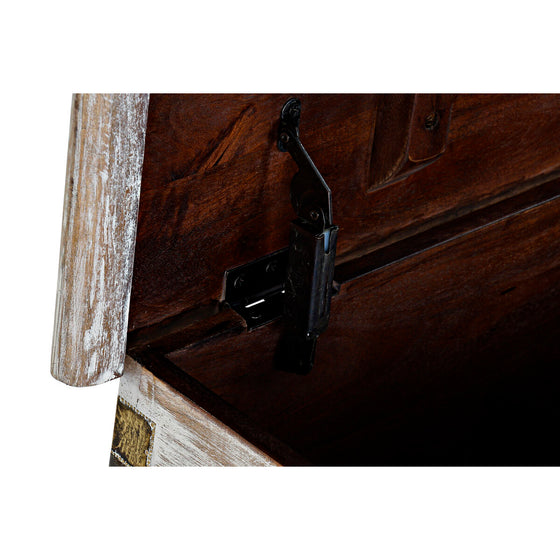 Baúl DKD Home Decor Metal Madera de mango (80 x 40 x 45 cm)