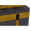 Juego de Baúles DKD Home Decor 80 x 50 x 42 cm Madera Marrón Gris claro Moderno Velvet