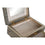 Caja-Joyero DKD Home Decor 17,5 x 12,5 x 8,5 cm Champán Natural Aluminio