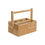 Organizador para Cubiertos DKD Home Decor Natural Bambú 27 x 16,5 x 11,5 cm