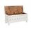Arcón Home ESPRIT Blanco Madera de mango 110 x 40 x 48 cm