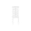 Joyero de Pie Home ESPRIT Blanco Espejo Madera MDF 34 x 26,5 x 92 cm