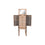Joyero de Pie Home ESPRIT Natural Espejo Madera MDF 37 x 28 x 91,5 cm