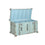 Arcón Home ESPRIT Turquesa Metal Vintage 89 x 41,5 x 45,5 cm