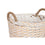 Soporte para Leña Home ESPRIT Mimbre Cuerda 69 x 62 x 57 cm