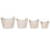 Soporte para Leña Home ESPRIT Mimbre Cuerda 69 x 62 x 57 cm