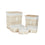Juego de Cestos Home ESPRIT Crema Natural 47 x 35 x 55 cm