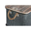 Juego de Baúles Home ESPRIT Plateado Marrón oscuro Metal Vintage 60 x 38 x 32,5 cm