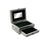 Caja-Joyero Home ESPRIT Verde Plateado Madera Aluminio 17,5 x 12,5 x 8,5 cm