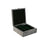 Caja-Joyero Home ESPRIT Verde Plateado Madera Aluminio 18 x 18 x 6 cm