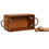 Cajas de almacenamiento Home ESPRIT Natural Madera de abeto 38 x 24 x 22 cm 4 Piezas