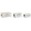 Cajas de almacenamiento Home ESPRIT Blanco Madera de abeto 35 x 22 x 15 cm 3 Piezas