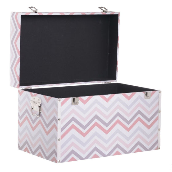 Juego de Baúles 51 x 31 x 32 cm PVC DMF (2 Piezas)