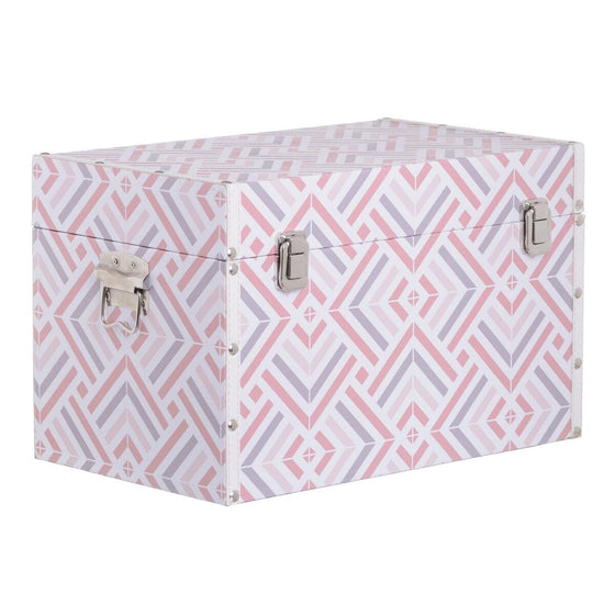 Juego de Baúles 51 x 31 x 32 cm PVC DMF (2 Piezas)