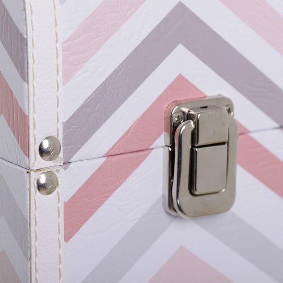 Juego de Baúles 51 x 31 x 32 cm PVC DMF (2 Piezas)