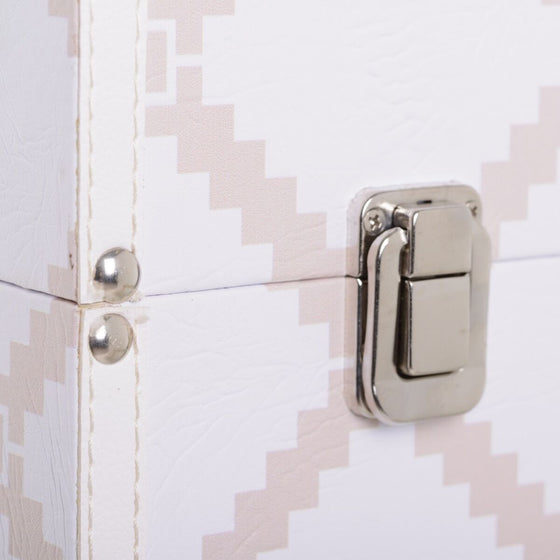 Juego de Baúles 51 x 31 x 32 cm PVC DMF (2 Piezas)