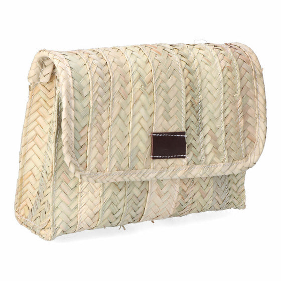 Bolso Mujer EDM Lola Hoja de palma Piel 27 x 20 cm