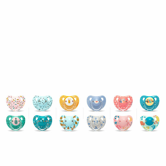 Chupete Suavinex Látex Tetina anatómica + 18 Meses (2 Piezas)