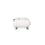 Reloj Despertador con Cargador Inalámbrico KSIX Retro Blanco 10 W