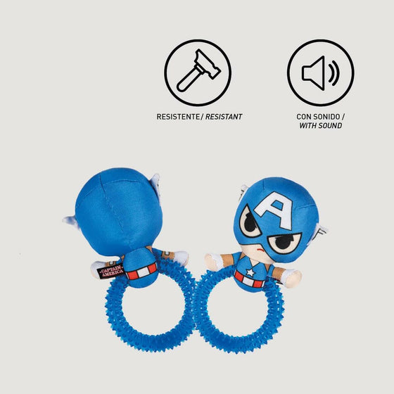 Juguete para perros The Avengers   Azul 100 % poliéster