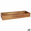 Organizador de Cajones Viejo Valle Cuadrado Madera de acacia 53 x 16,2 x 7,5 cm (3 Unidades)