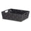 Cesta 23 x 8 x 27 cm Negro 3 L