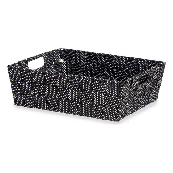 Cesta 23 x 8 x 27 cm Negro 3 L