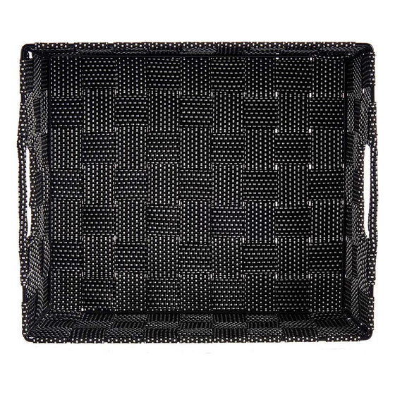 Cesta 23 x 8 x 27 cm Negro 3 L
