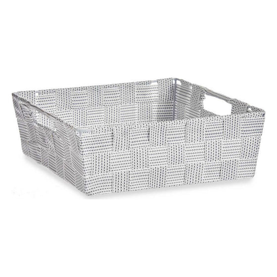 Cesta 23 x 8 x 27 cm Blanco 3 L