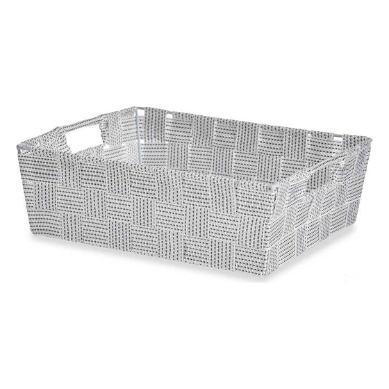 Cesta 23 x 8 x 27 cm Blanco 3 L