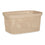 Cesto 24 x 17 x 35 cm Beige Plástico 10 L
