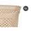 Cesto 24 x 17 x 35 cm Beige Plástico 10 L