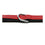 Collar para Perro Gloria Acolchado Rojo (30 x 1,5 cm)