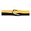 Collar para Perro Gloria Acolchado Amarillo (50 x 2,5 cm)