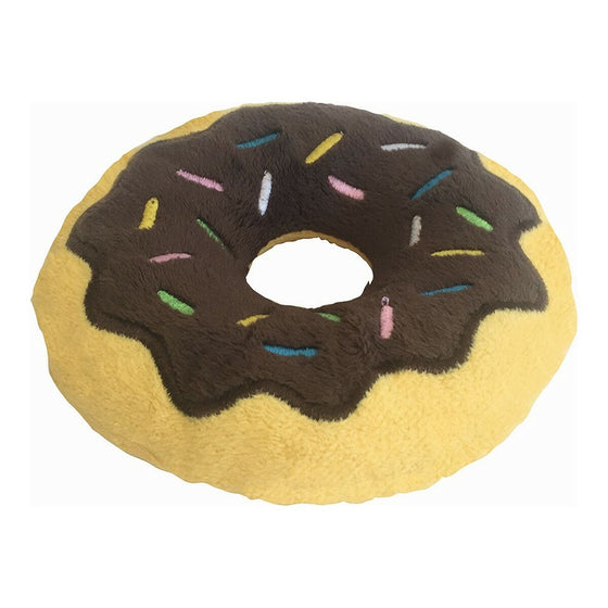 Peluche para perros Gloria 3 x 5 x 14 cm Chocolate Donut Marrón