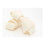 Snack para Perros Gloria Snackys Rawhide 10-12 cm Nudo 30 unidades