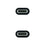 Cable USB C NANOCABLE 10.01.4100 Negro 50 cm