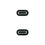 Cable USB C NANOCABLE 10.01.4101-L150 1,5 m Negro