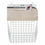 Cesta Multiusos Confortime Aluminio 7,5 x 12,5 x 24,5 cm (12 Unidades)