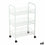 Carrito Verdulero Confortime Blanco Metal 3 Estantes 40 x 26 x 62 cm (6 Unidades)