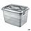 Caja de Almacenaje Confortime Tetris Gris Plástico 14 L (12 Unidades)