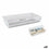 Organizador para Cubiertos Confortime Metal Blanco 30 x 15,24 x 5,2 cm (12 Unidades)