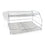 Escurridor para Fregadero Quttin Plateado Metal Blanco Plástico (46,5 x 35,5 x 26 cm)