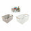 Cesta Multiusos Confortime Madera 37 x 23 x 15 cm (18 Unidades)